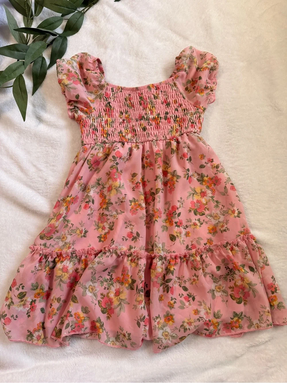 Bundle 2 Girl Dresses size 6 Floral Dress